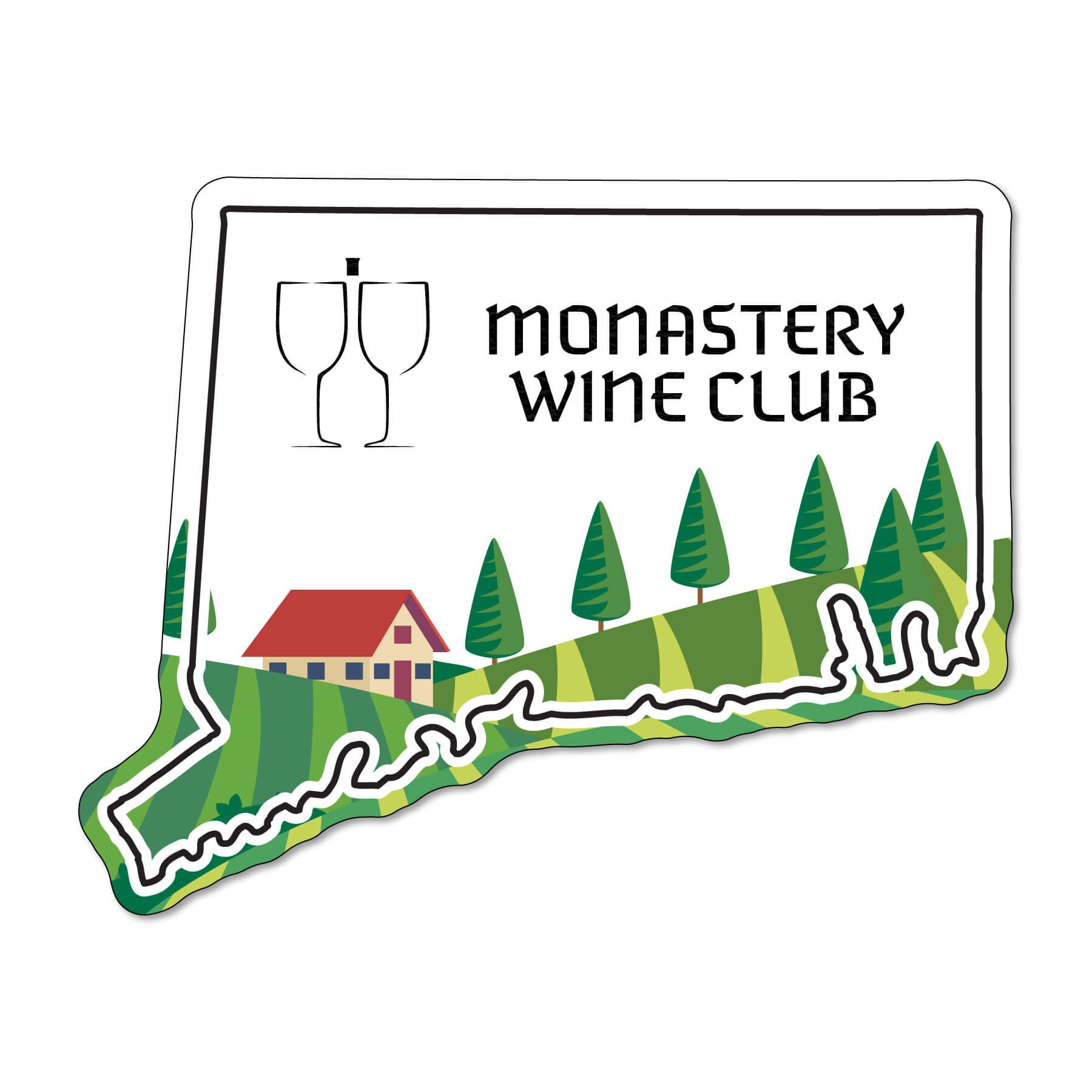 Connecticut NoteKeeper Magnet 35 Mil                            